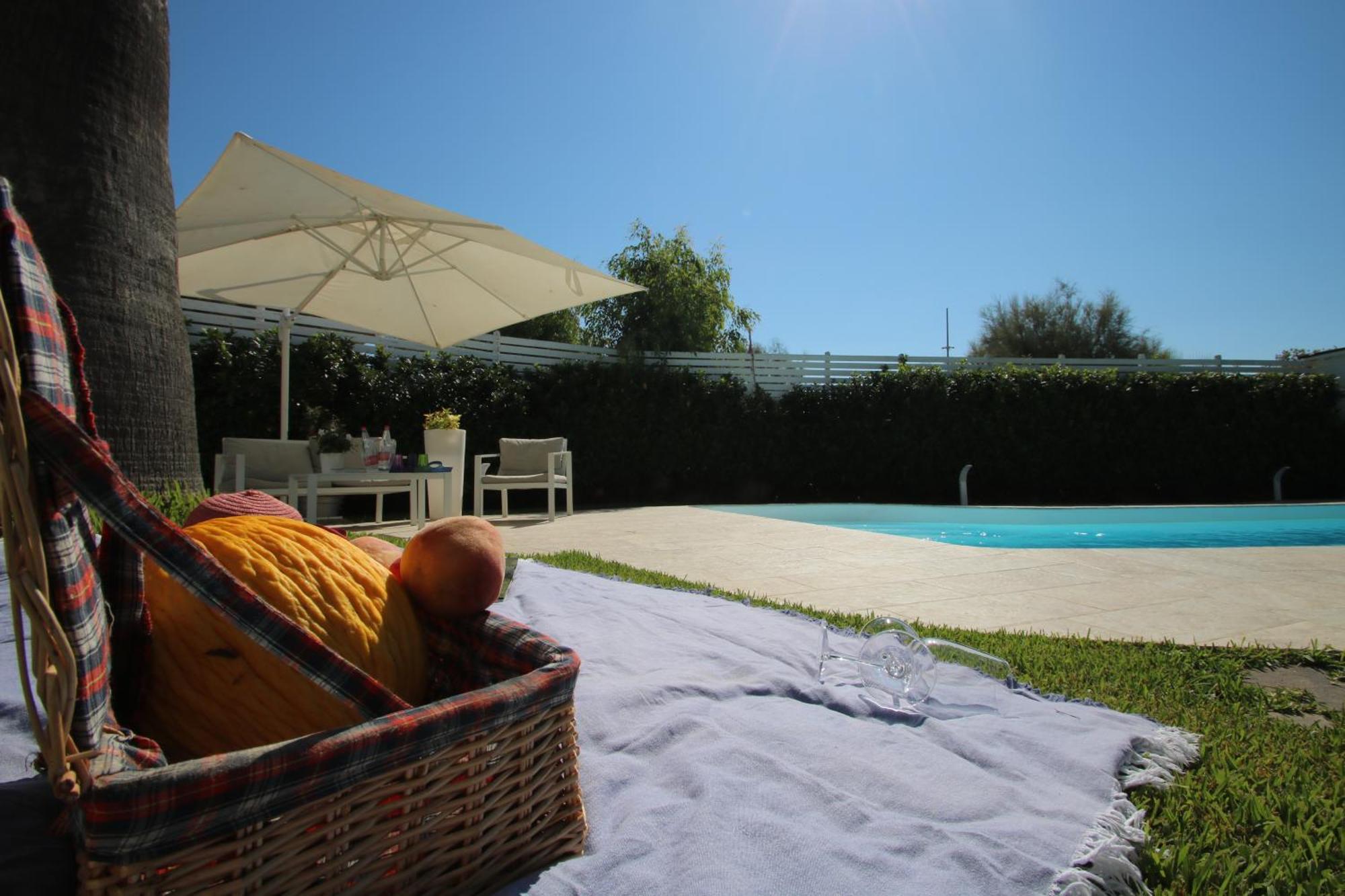 Edri Beach House - Villa Con Piscina 폰테카냐노 외부 사진