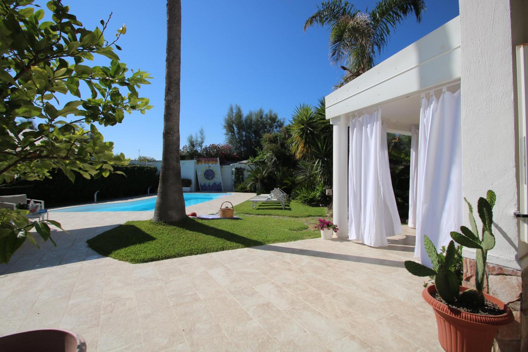 Edri Beach House - Villa Con Piscina 폰테카냐노 외부 사진
